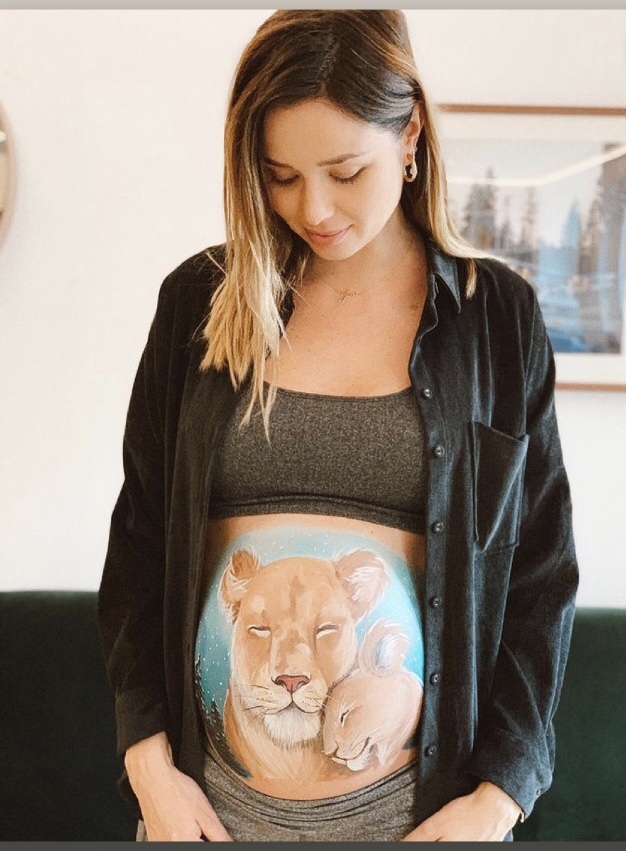 Belly Painting para Dafne Fernandez